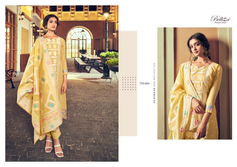 Belliza odhni cotton pagavat dress materials wholesale